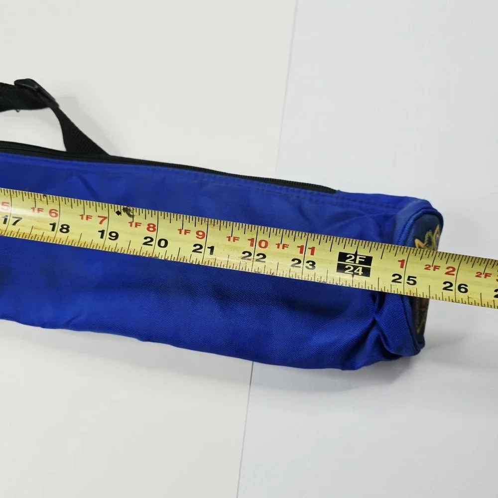 Camel Cigarette Pool Cue‎ Stick Soft Case Smokin' Joe Zippered Bag Blue Vintage